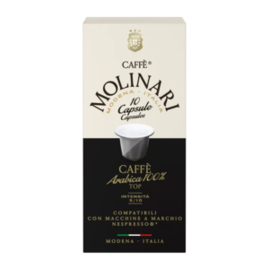 Molinari 100% Arabica – Κάψουλες συμβατές με Nespresso (10 τεμ.)