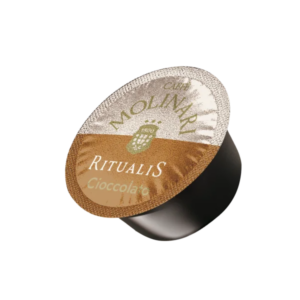 Molinari Espresso με Γεύση Σοκολάτα – Κάψουλες συμβατές με μηχανές Ritualis (Κουτί 10 τεμ.)